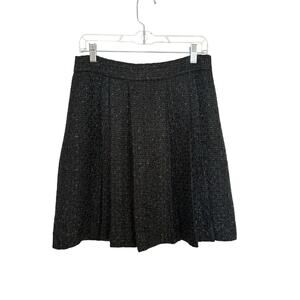 J crew black skirt size 6
